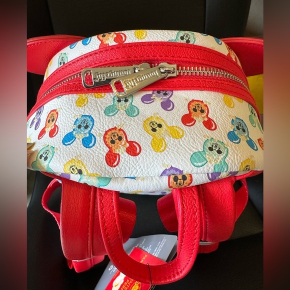 NWT Disney Loungefly Mickey Popcorn Bucket Mini Backpack - Picture 6 of 9